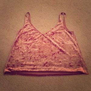 Velvet H&M tank
